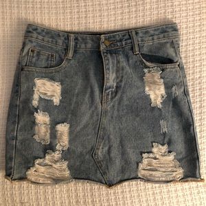 Jean Skirt